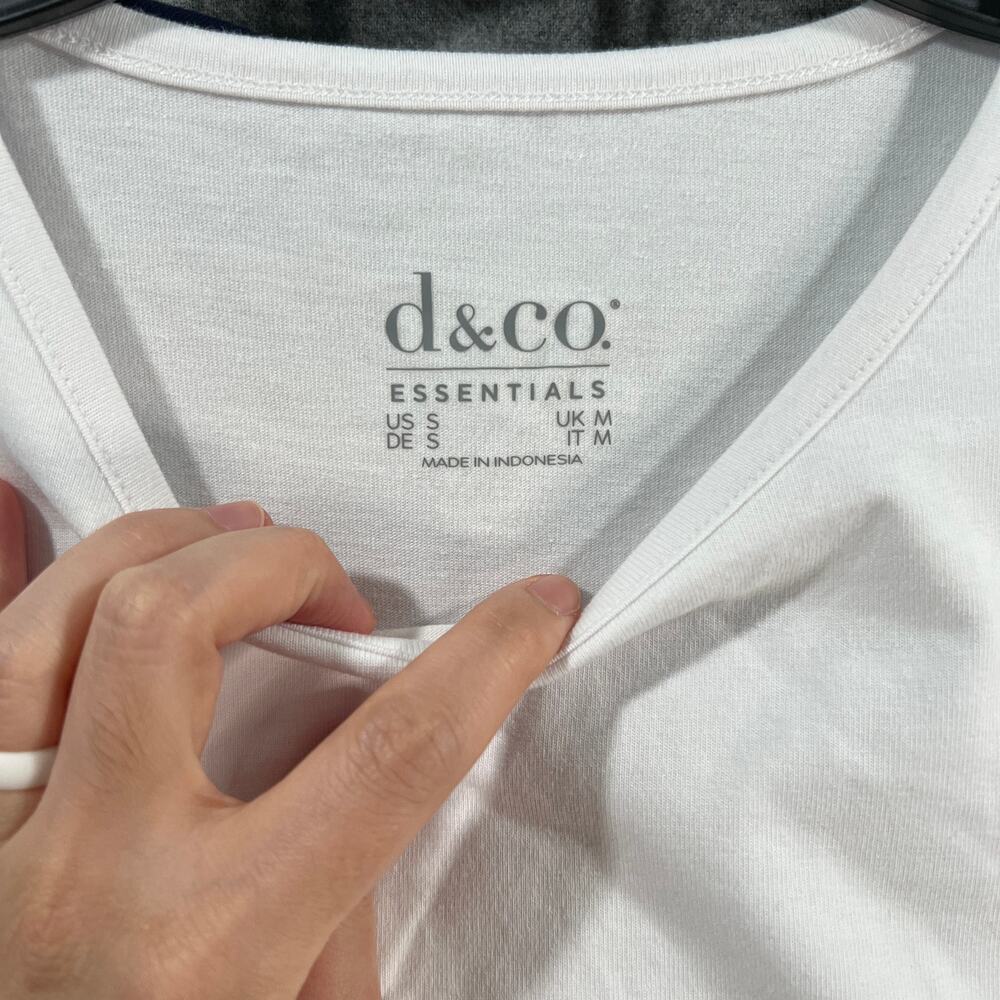 Denim & Co. Essentials Perfect Jersey Set of Three Knit Tops Size Small - Picture 5 of 10
